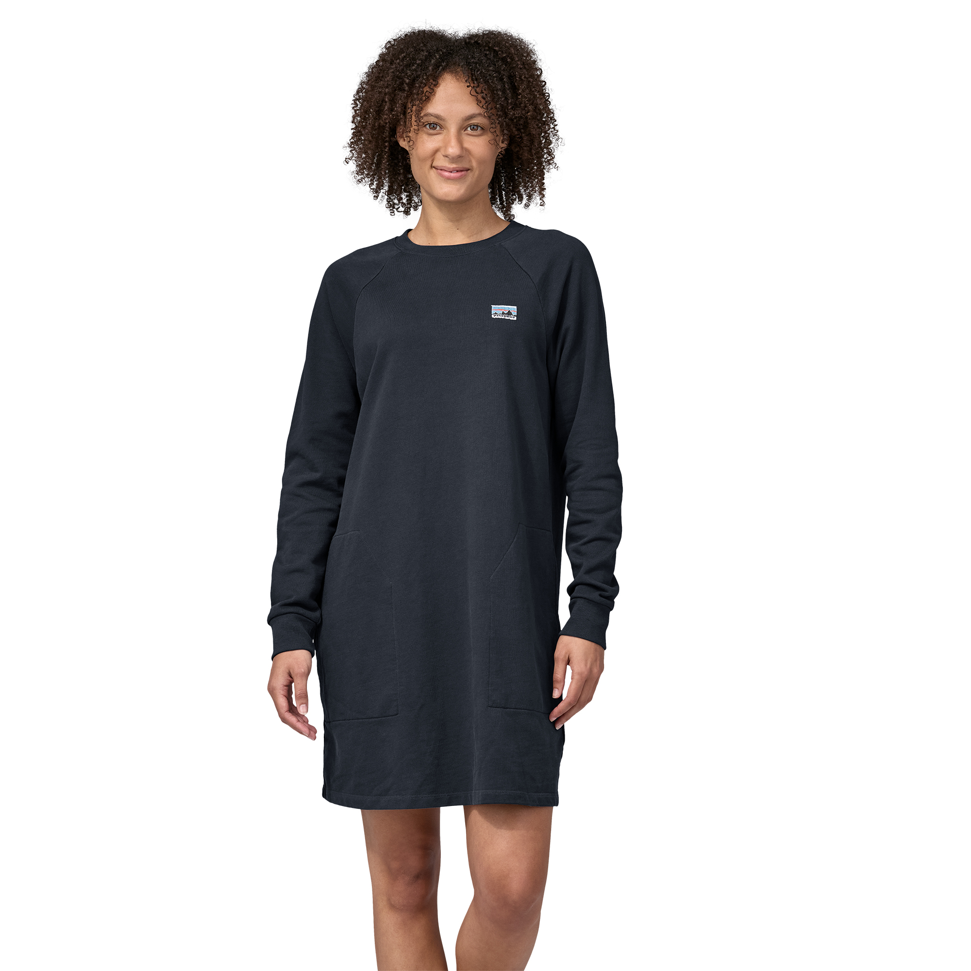 Patagonia Women's Regenerative Organic Certified™ Cotton T-Shirt Dress, Alpine Country Lodge